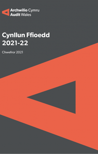 Clawr adroddiad Cynllun Ffioedd ar gyfer 2021-22